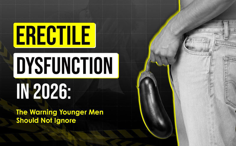 Erectile Dysfunction in 2026: The Warning Younger Men Should Not Ignore | HE Charge