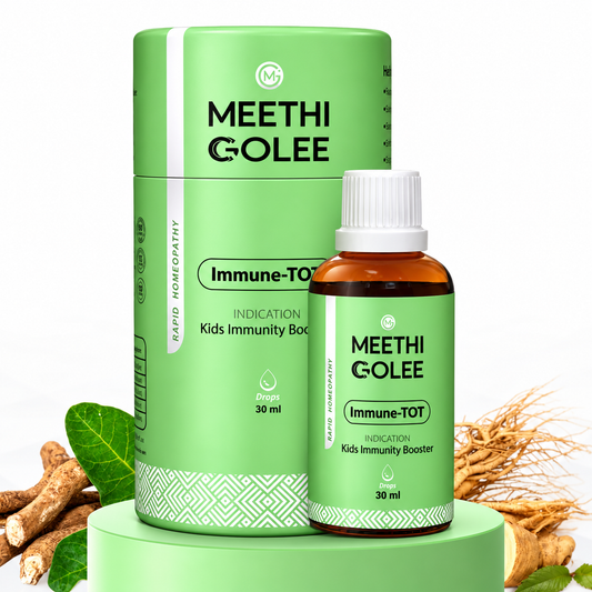 Immune-TOT Kids’ Immunity Support Drops | 5-Remedy 6C + 30C Advanced Homeopathic Formula for Everyday Immune, Energy & Seasonal Support | 30 ml
