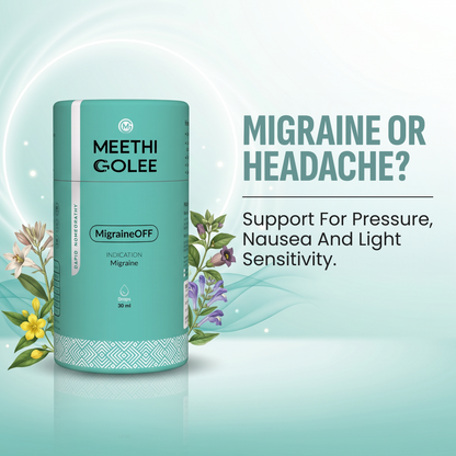 Meethi Golee Migraine Care Oral Drops- 30ML