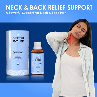 Meethi Golee Cervical 7 Care Oral Drops-30ML