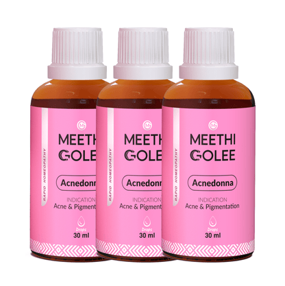 Acnedonna Homeopathic Drops for Acne & Pimples – 30ml - Meethi Golee