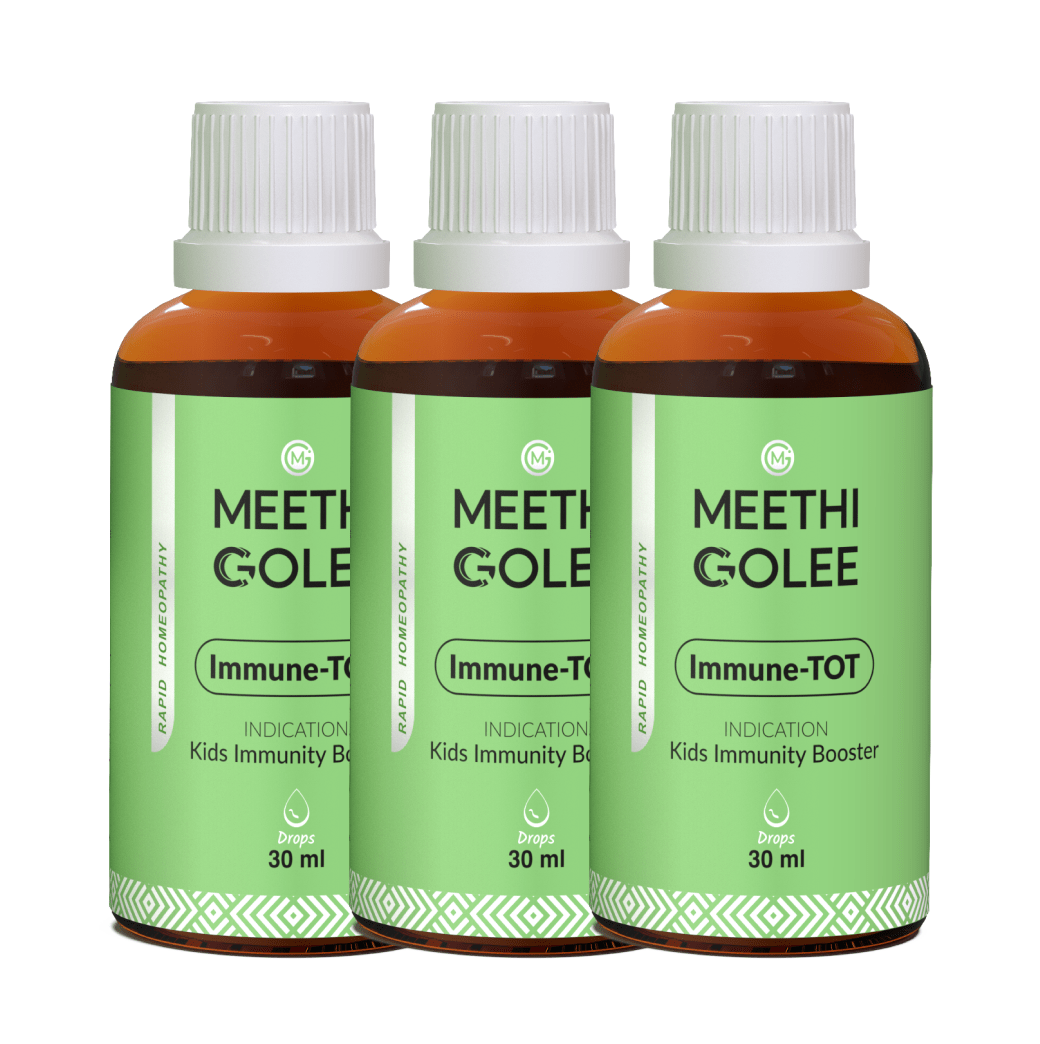 Advanced HOMEOPATHY 2.0 for Kids Immunity Support | Oral Drops | 30 ml - Meethi Golee